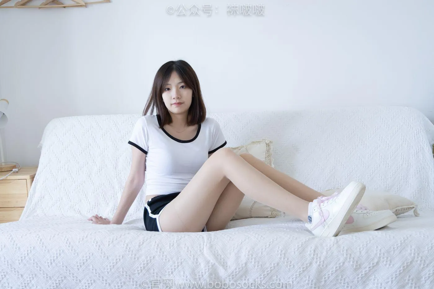 [BoBoSocks袜啵啵]NO.026 小甜豆-体操服、空军一号、白棉袜、肉丝 [149P]插图